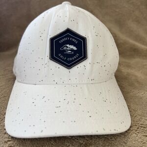 Torrey Pines Golf Course White Adjustable Hat Baseball Cap Flex Fit 110